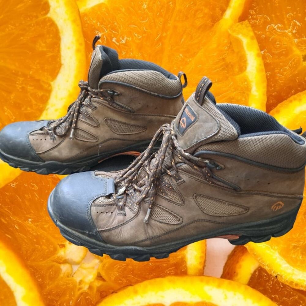 Wolverine Steel Toe‎ Boots Tan and Black Size 14